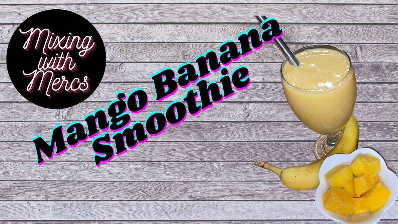 Смузи из манго и банана | Завтрак с высоким содержанием белка