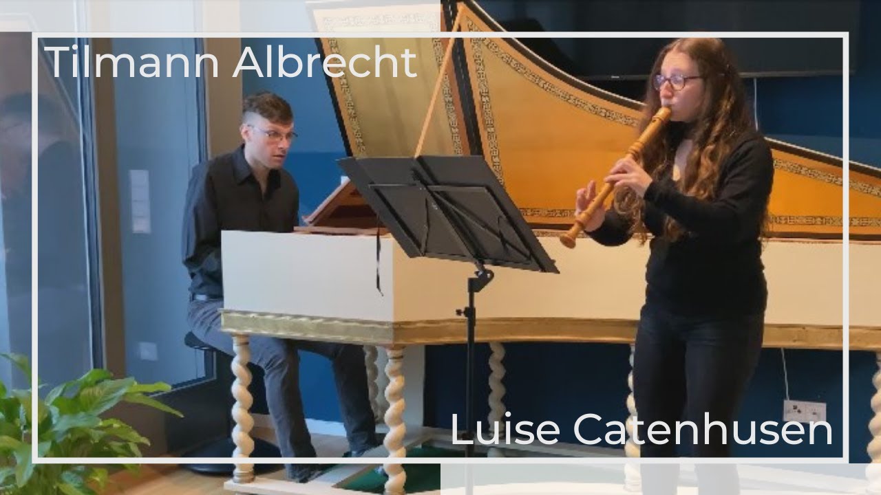 G. Ph. Telemann - Grave TWV 41:C2 | Luise Catenhusen & Tilmann Albrecht
