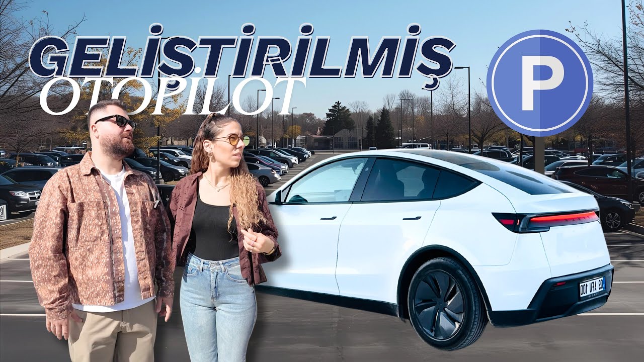 TESLA GELİŞTİRİLMİŞ OTOPİLOT | Dikey & Yatay Park, Summon, Otomatik Sollama! #tesla #otopilot