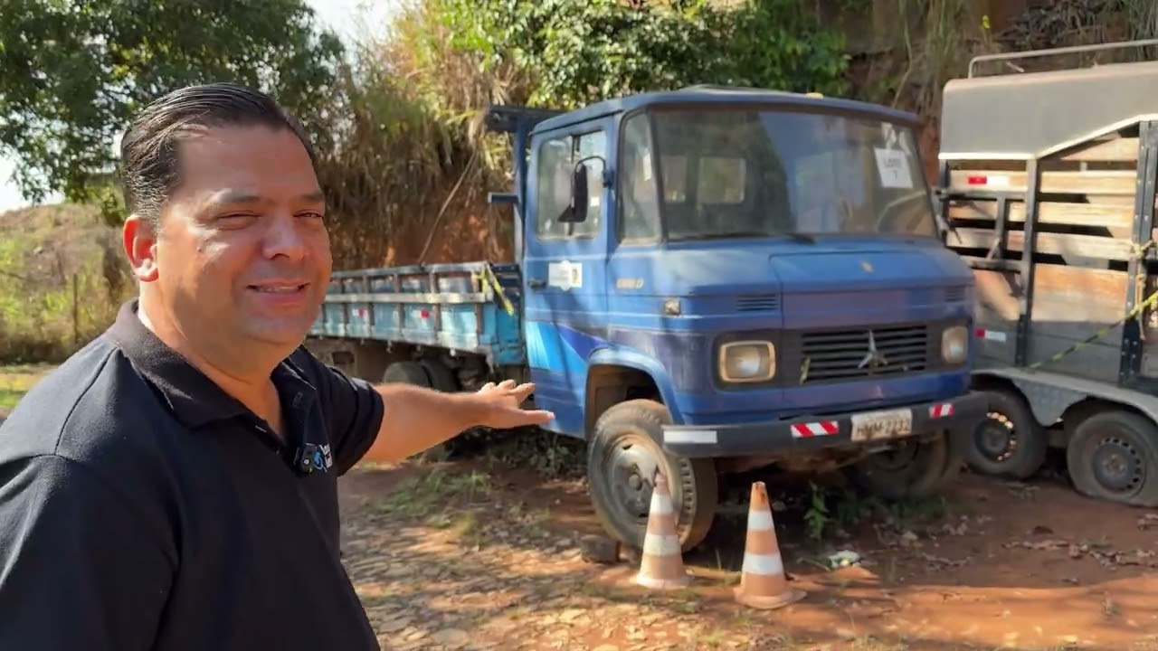 LEILÃO DE CAMINHÃO BARATO: MB 608 POR 14 MIL REAIS INICIAL