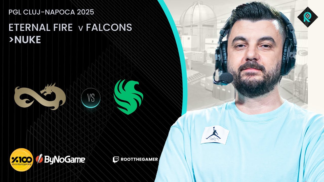 ETERNAL FIRE 🆚 FALCONS | 3. HARİTA NUKE | Bo3 | PGL CLUJ NAPOCA 2025 &Ccedil;EYREK FİNAL