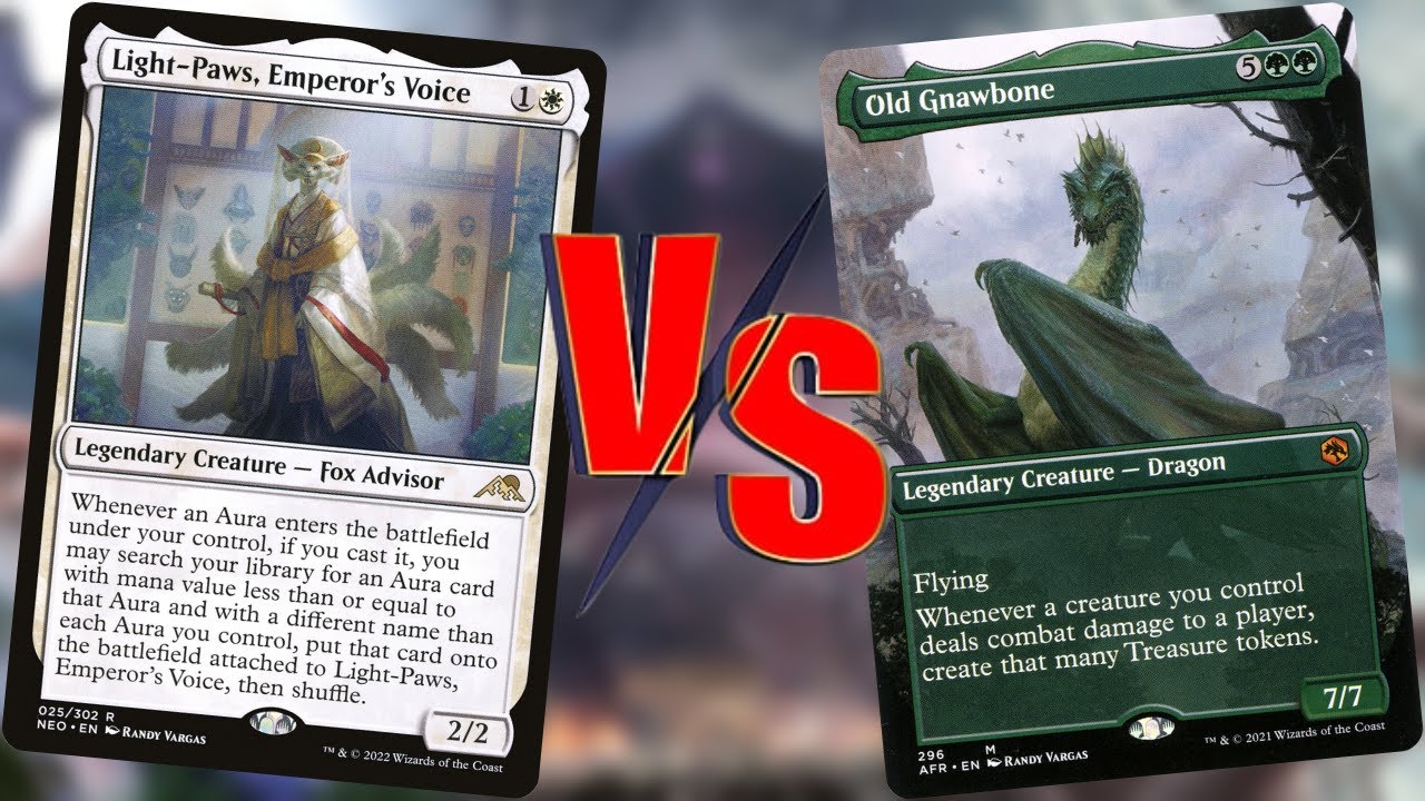 Light Paws VS Old Gnawbone 1V1 EDH/CMDR Gameplay