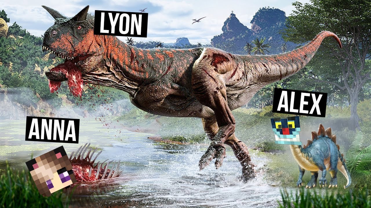 HO DIVORATO I MIEI AMICI nella VITA REALE di un DINOSAURO!