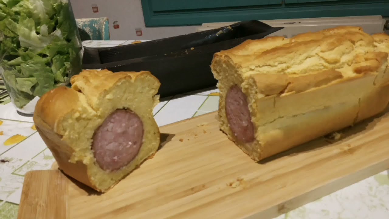 Saucisson en brioche rapide