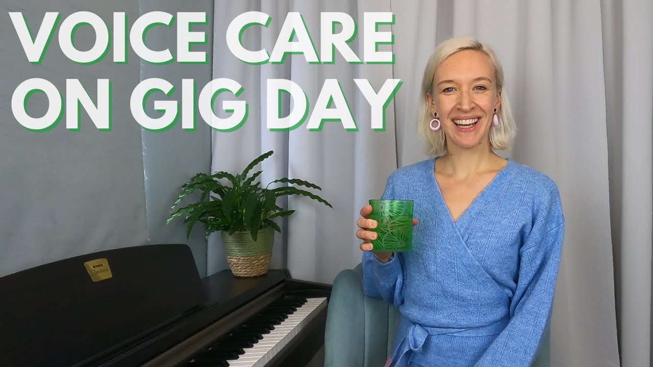 Vocal Health Routine on Gig Day | Voice Care Tips For a Busy Performance Week 🗣💙