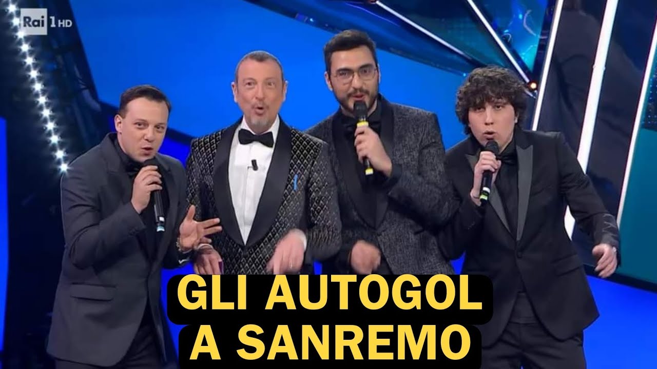 GLI AUTOGOL a SANREMO 2023