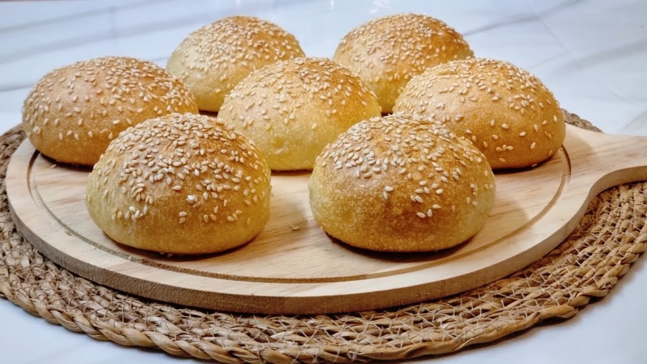 أنجح طريقة لخبز البرغر المنزلي🍔.. طراوة خيالية وقوام إسفنجي.