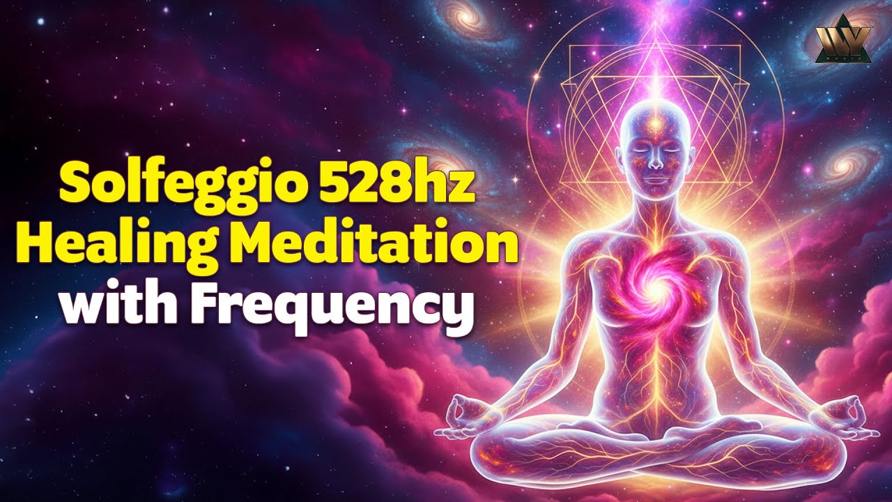 Solfeggio 528Hz Healing Meditation | Miracle Frequency for DNA Healing, Peace & Positivity