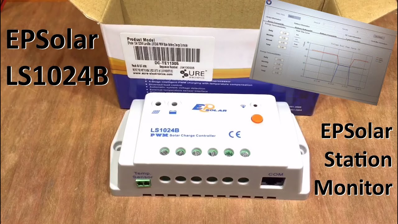 EPSolar LandStar PWM Solar Charge Controller Review - 12v Solar Shed
