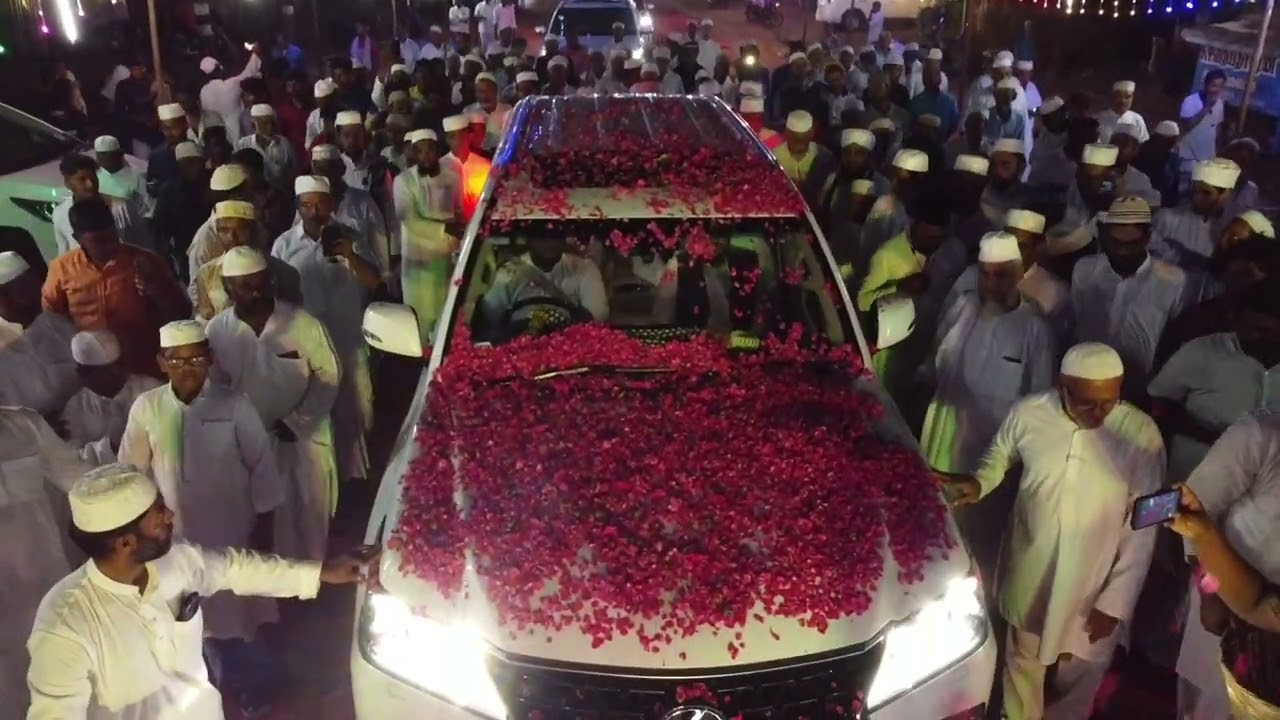PREVIEW OF RECEPTION OF HAZARATH KANZUL MASHAEKH SYED NOORISHA SANI SARKAR IN ANWAARIYYA HASANNAGAR
