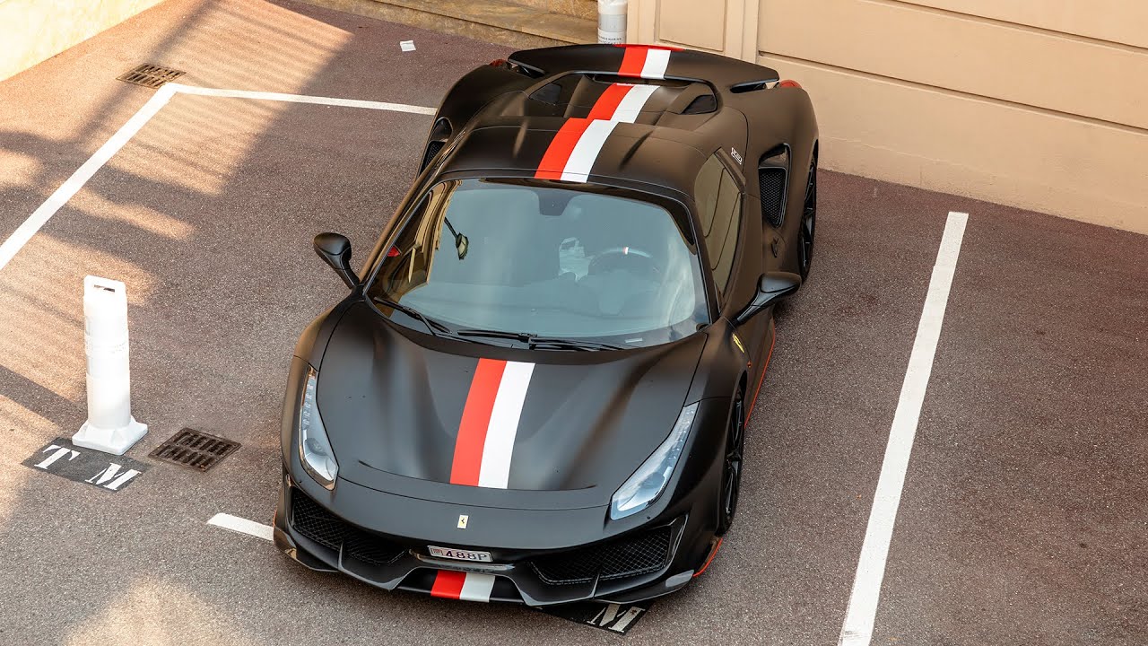 A collection of FERRARI 488 PISTA in Monaco | 2023 HQ