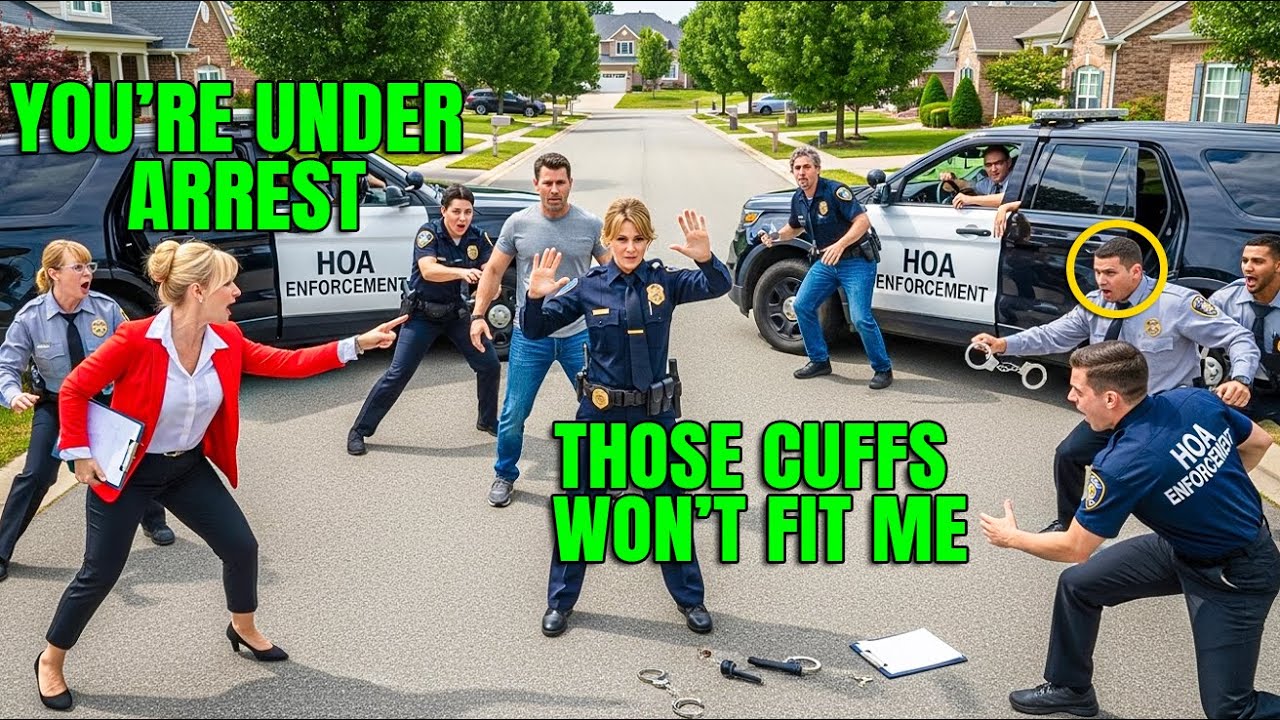 HOA Sends Fake Officers to Arrest My WIFE, But She's the Chief of Police!