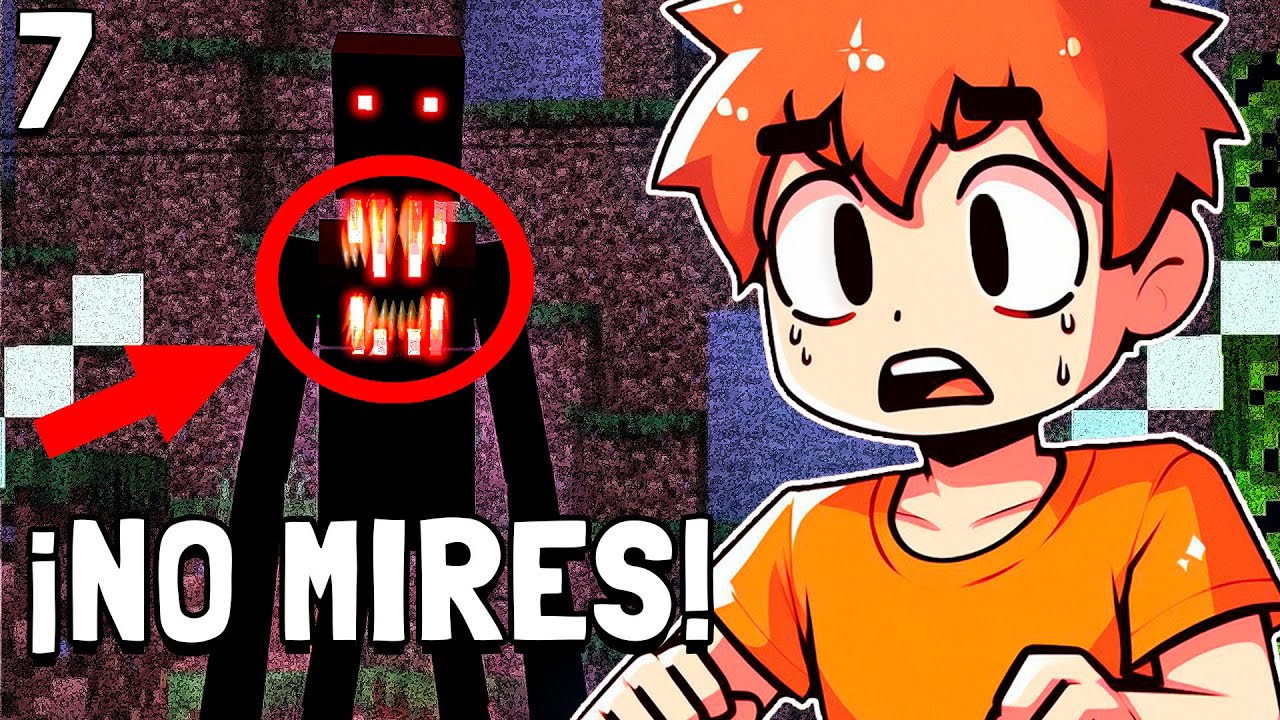 Noche de TERROR Con EL PEOR MOB de MINECRAFT - Night Dweller #7