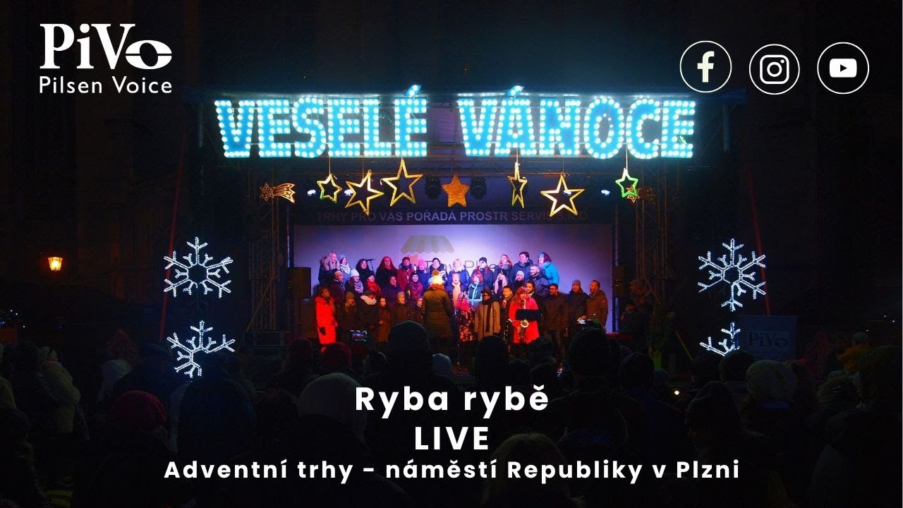 Pilsen Voice - Ryba rybě (Janek Ledecký) - LIVE - 15. 12. 2024