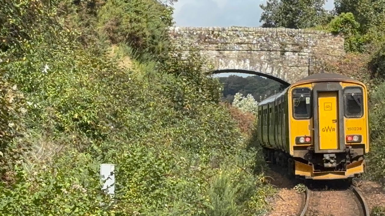 Perranwell Railway Station | Trains at and a tour of the station | 10/09/2025