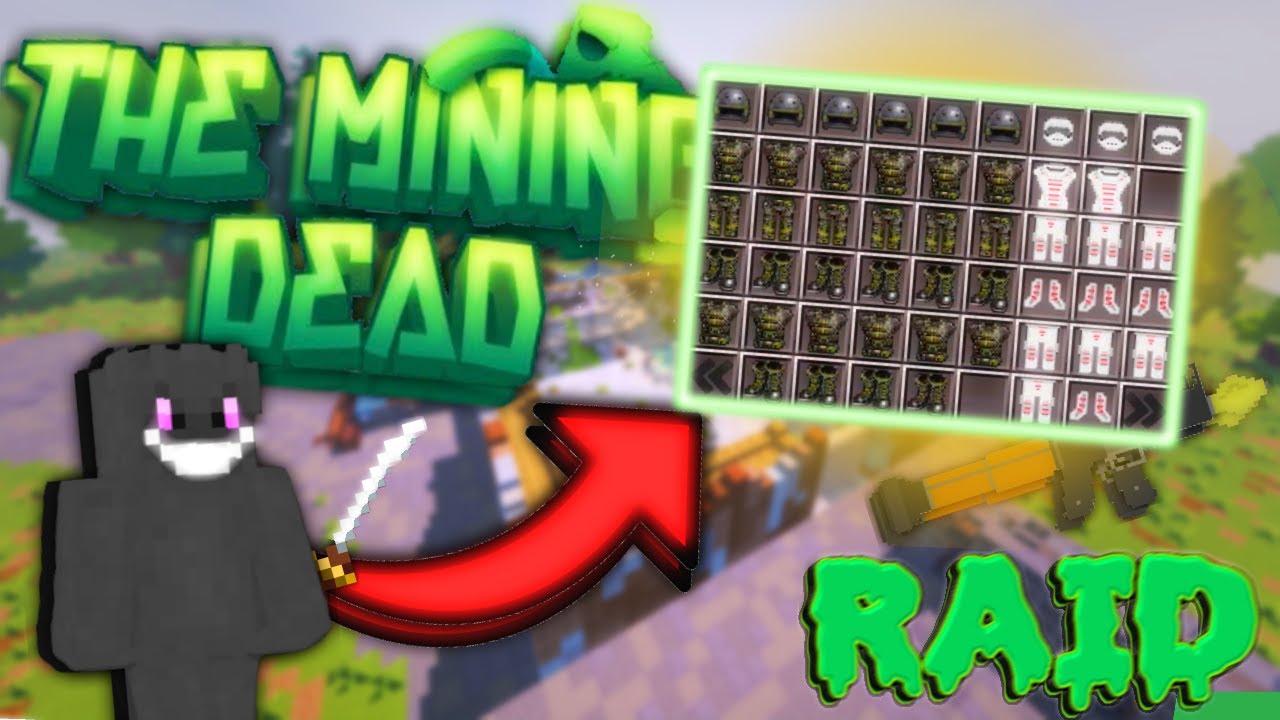 HavocMC The Mining Dead RAID (INSANE LOOT!!)