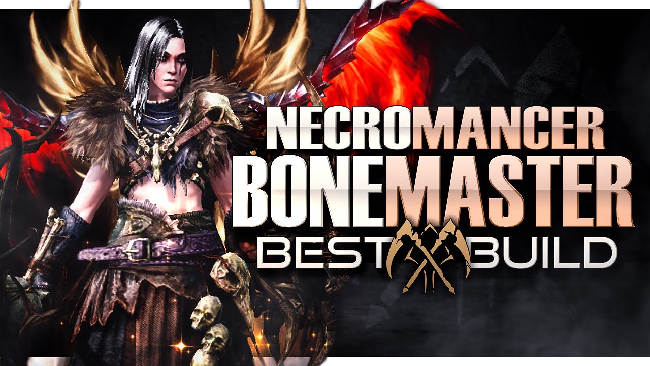 BONE MASTER BEST NECROMANCER FULL BUILD and GUIDE PvP | Diablo Immortal