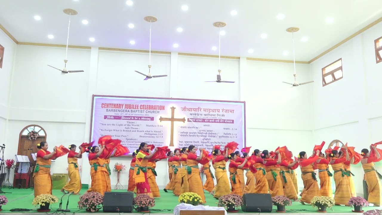 RONGJAMA SAN/ GOSPEL DANCE/ BARBENGERA WOMEN DEPARTMENT/BARBENGERA CENTENARY JUBILEE 2024