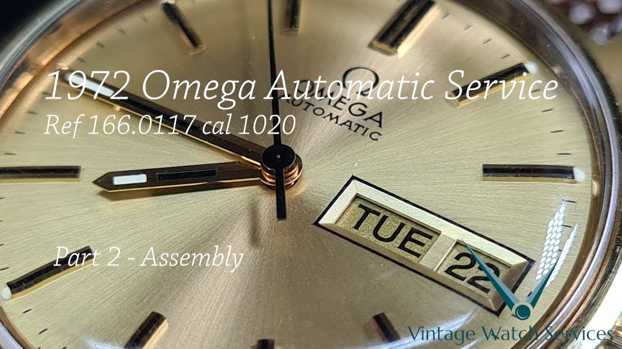 1972 Omega Automatic cal 1020 Part 2 - Assembly