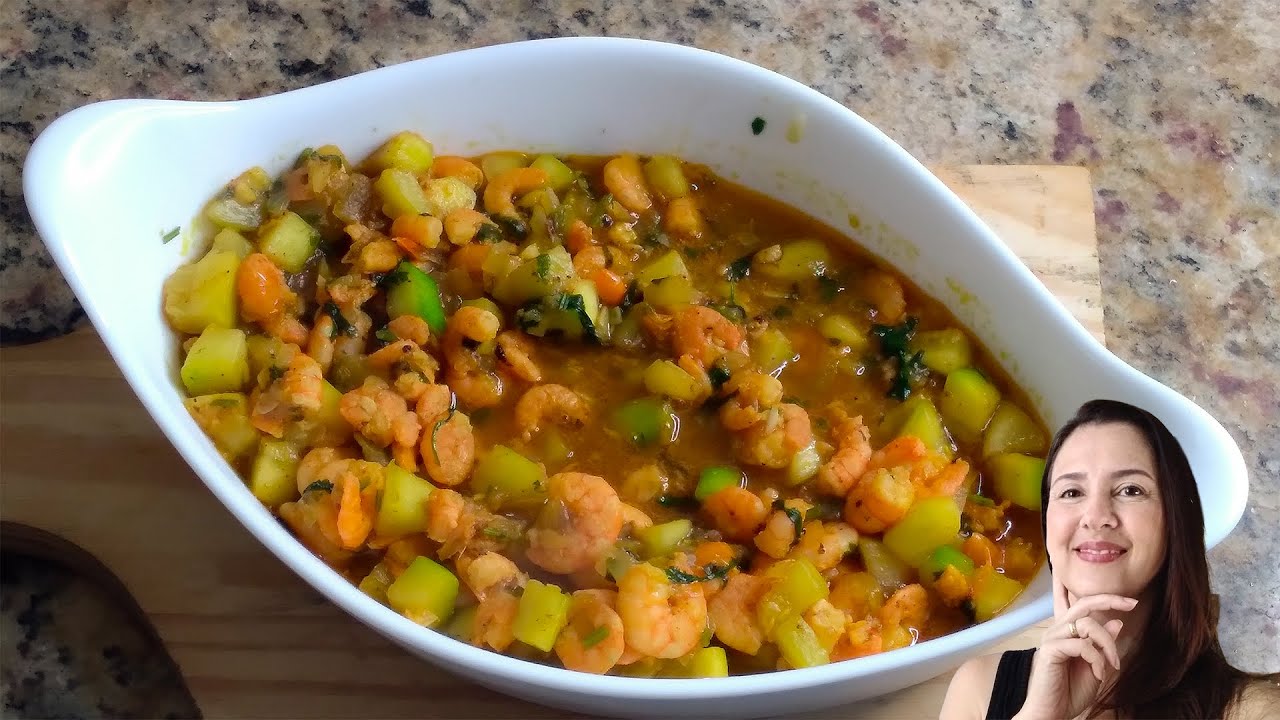 🦐🥒 ABOBRINHA REFOGADA COM CAMARÃO – RECEITA SAUDÁVEL E CHEIA DE SABOR! 🥒🦐