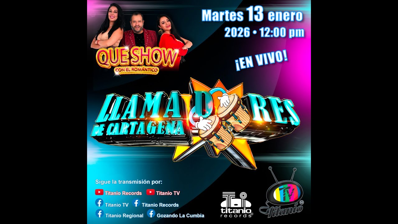 Llamadores De Cartagena en Que Show con el Rom&aacute;ntico