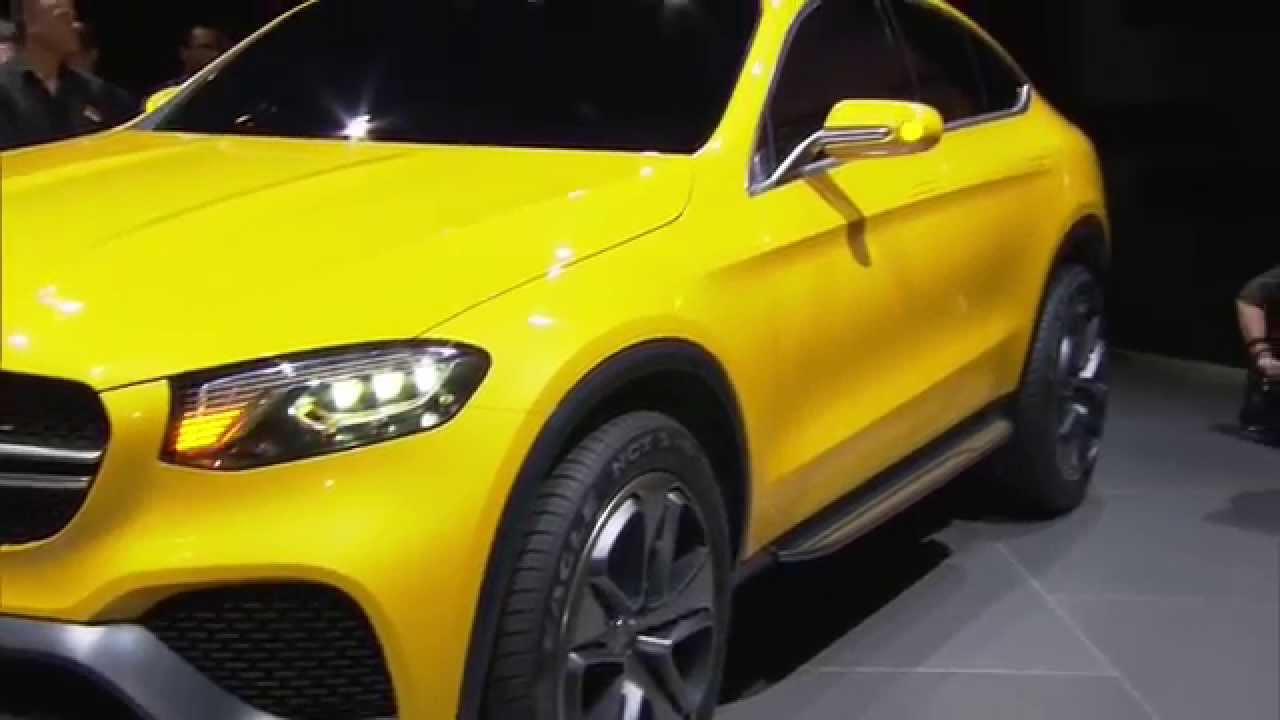 Mercedes-Benz Concept GLC Coupe Design - Auto Shanghai 2015 | AutoMotoTV