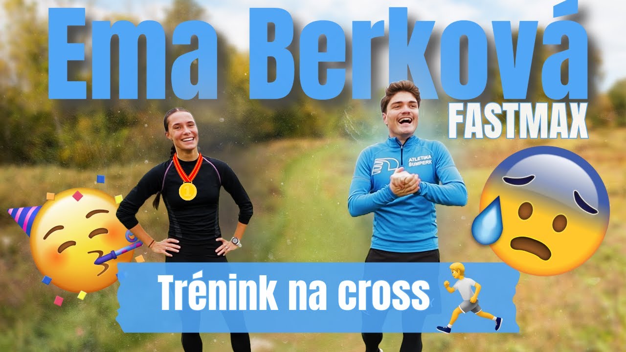 Předběhl jsem nejlepší českou atletku!? 🥇🏃🏻‍♂️ | Trénink s Emou Berkovou