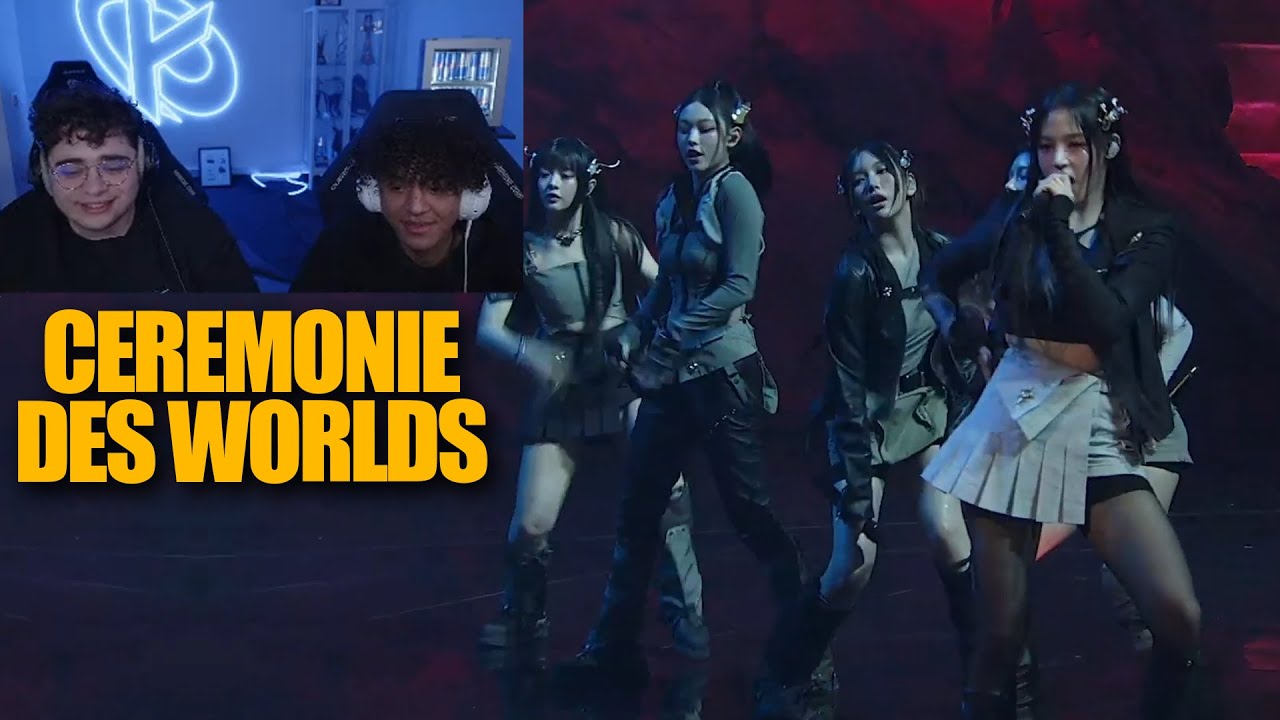 La cérémonie d'opening des World - reaction de Kameto et Saken