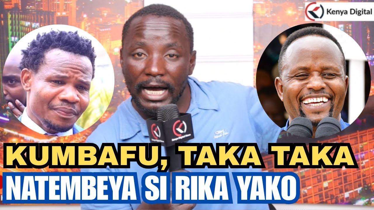 'Kijana chokoraa amevuta bhangi hajielewi' Angry Dennis Wanjala ROASTS Salasya over Natembeya!!