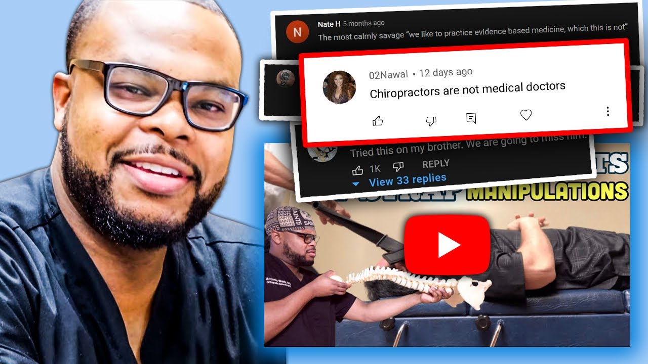 Orthopedic Surgeon Responds to VIRAL Chiropractic Y-Strap Video Comments