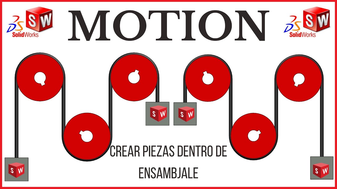 ✔TUTORIAL DE SOLIDWORKS | ENSAMBLAJES | ESTUDIO DE MOVIMIENTO