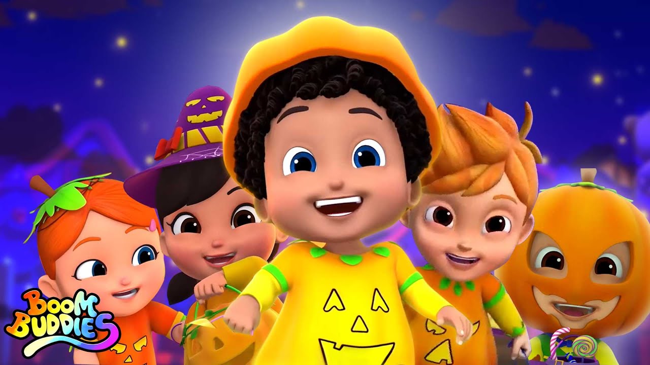 Cinco Calabacitas Canción De Halloween Y Más Videos De Dibujos Animados Para Niños