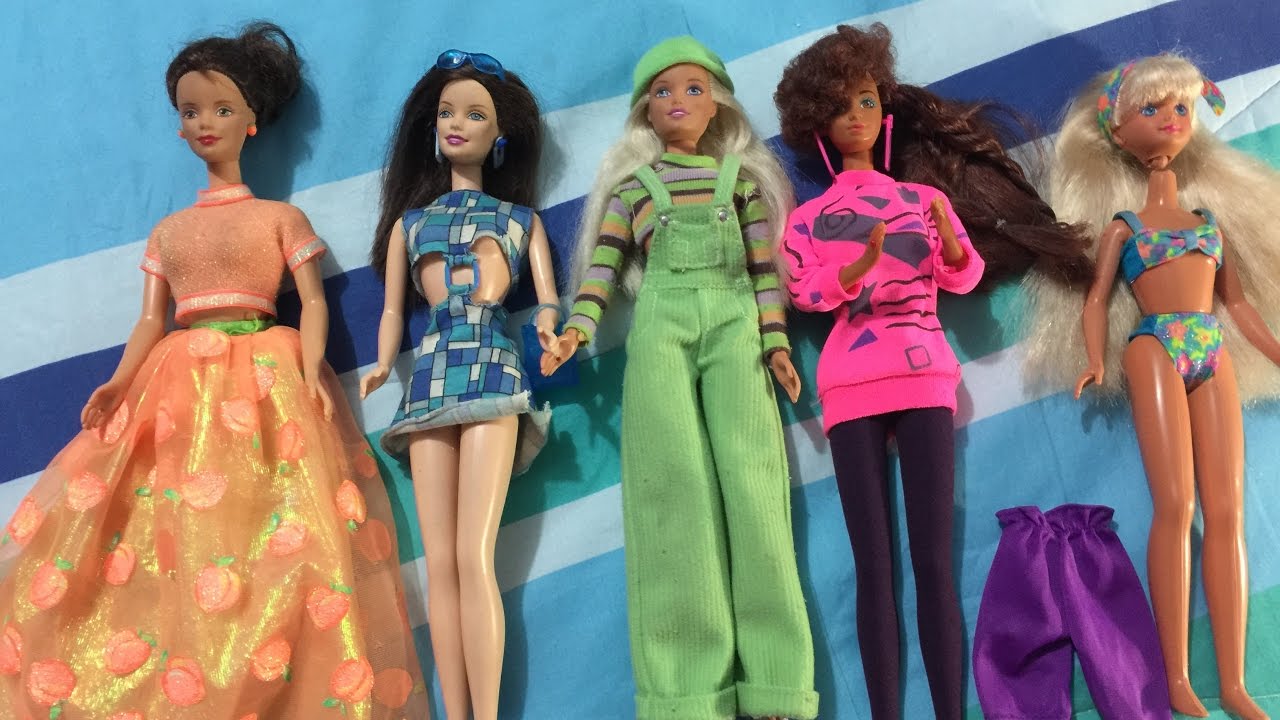 After Unboxing (11) Barbies de los 90s, Teresa de los 80s y Skippers con detalles ♥ BarbieLicious