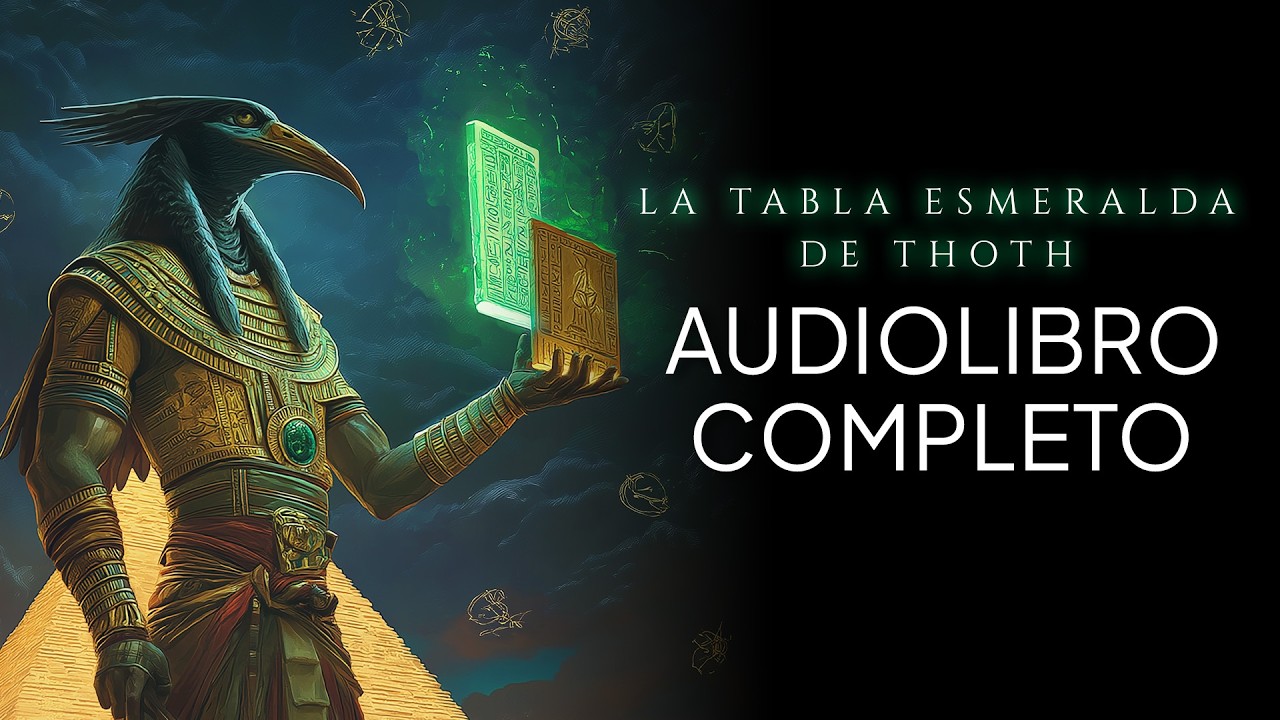 La LEGENDARIA TABLA ESMERALDA de THOTH el Atlante | Hermes Trismegisto | Audiolibro Completo