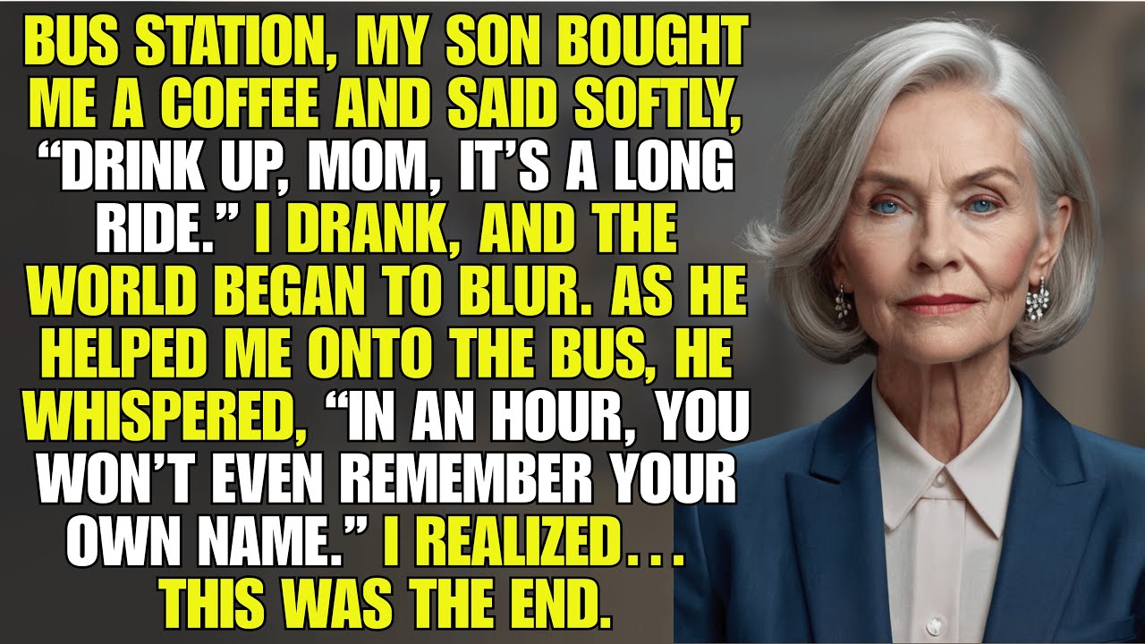 My Son Gave Me Coffee And Whispered Softly “In An Hour You Won’t Even Remember Your Own Name.”