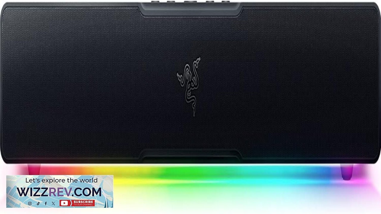 Razer Leviathan V2 X PC Soundbar with Full Range Drivers Compact Design