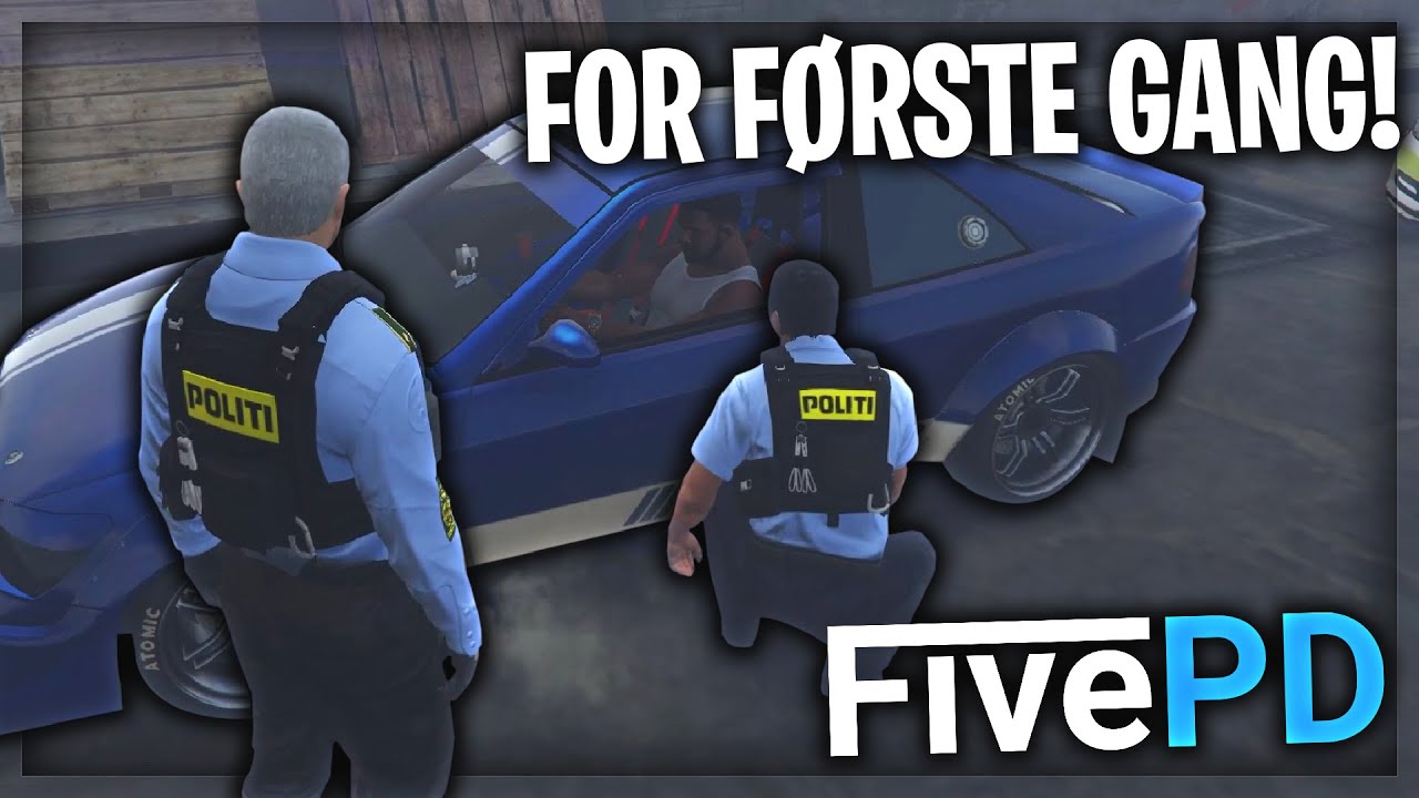 PRØVER FIVEPD FOR FØRSTE GANG! - DANSK GTA 5 RP FIVEM
