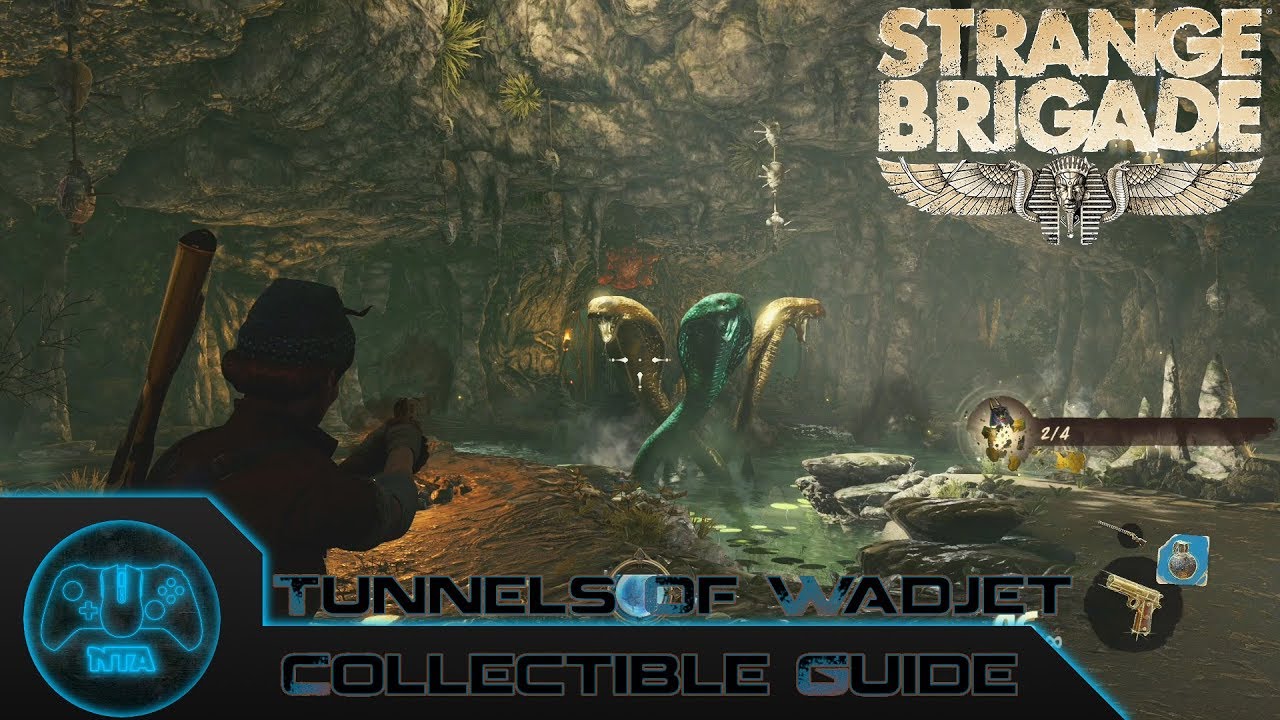 Strange Brigade - Tunnels Of Wadjet - Collectible Guide