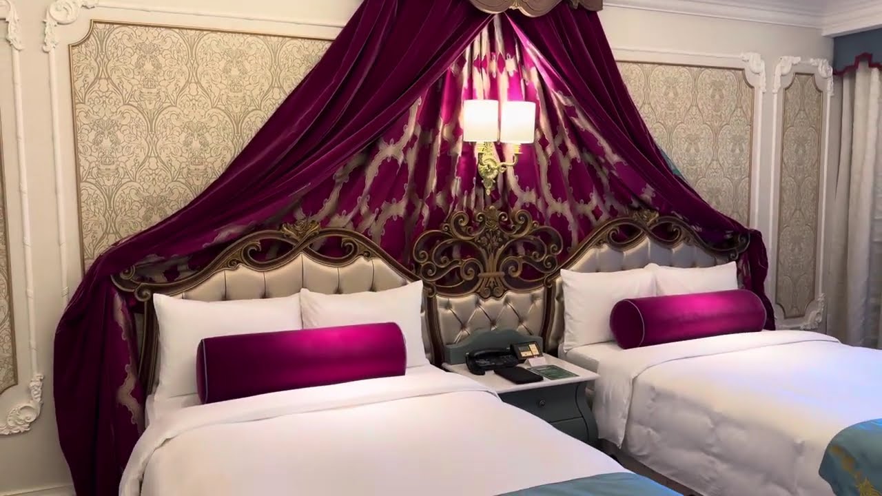Fantasy Springs Grand Chateau at Tokyo DisneySea - Full Experience and Room Tour 