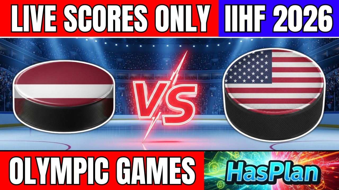 🔴 Latvia vs USA | IIHF Olympic Games 2026 Ice Hockey | Latvijas ASV hokejs Live Score #livescore