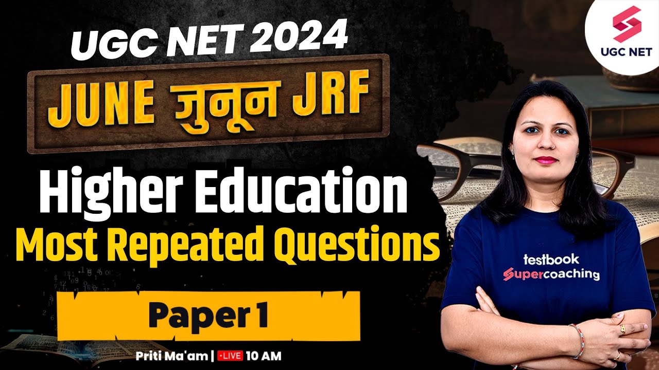 UGC NET 2024 | UGC NET Paper 1 Preparation | Higher Education Most Important Questions | Priti Mam