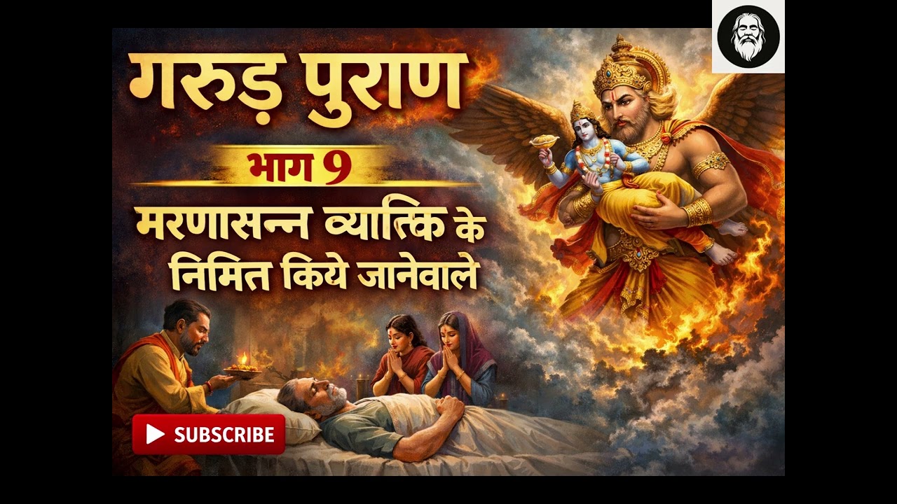 मरणासन्न व्यक्तिके निमित्त किये जानेवाले कृत्य | Garun Puran Part 9