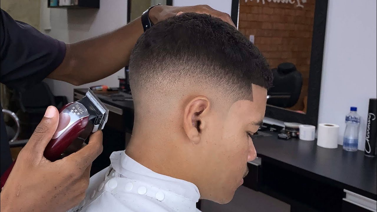 DEGRADÊ de Baixo Pra Cima😱[Mid Fade PASSO A PASSO]🤯