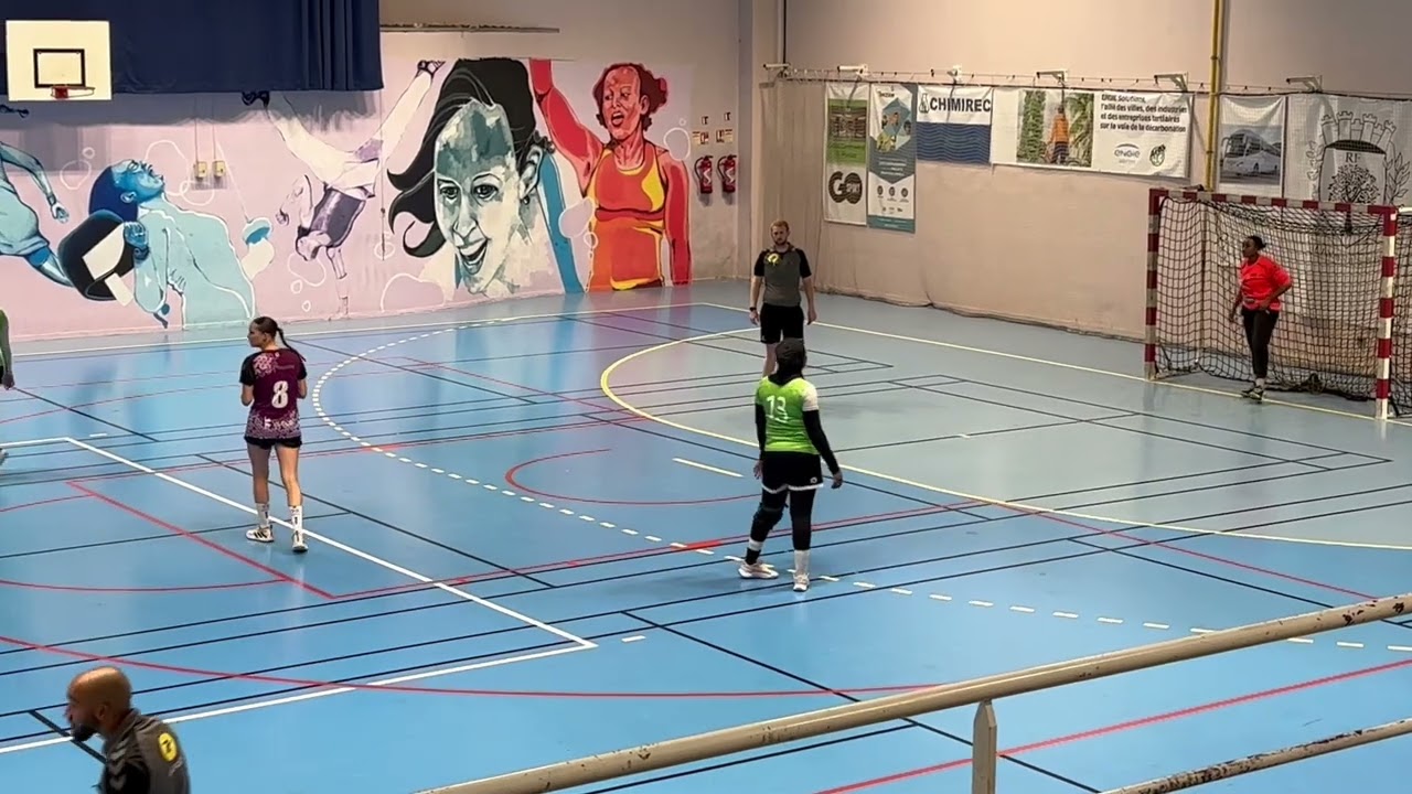 Handball nationale 2 féminine saison 2024 - 2025 : Aulnay-sous-Bois - Tourcoing 25 à 26