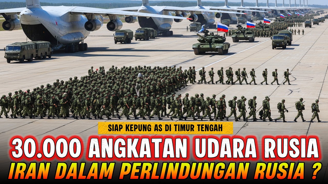 30.000 MILITER RUSIA BERSIAP DI IRAN‼️BAWA RUDAL CANGGIH YANG MAMPU PUKUL MUNDUR KAPAL INDUK AS ?