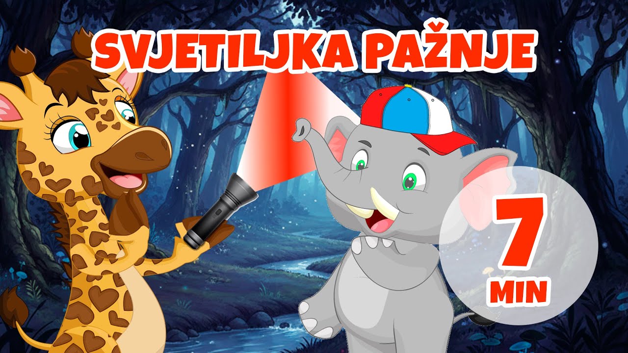 Lanterna pažnje - 7 min Giramille | Dječje pjesmice i dječije pjesmice