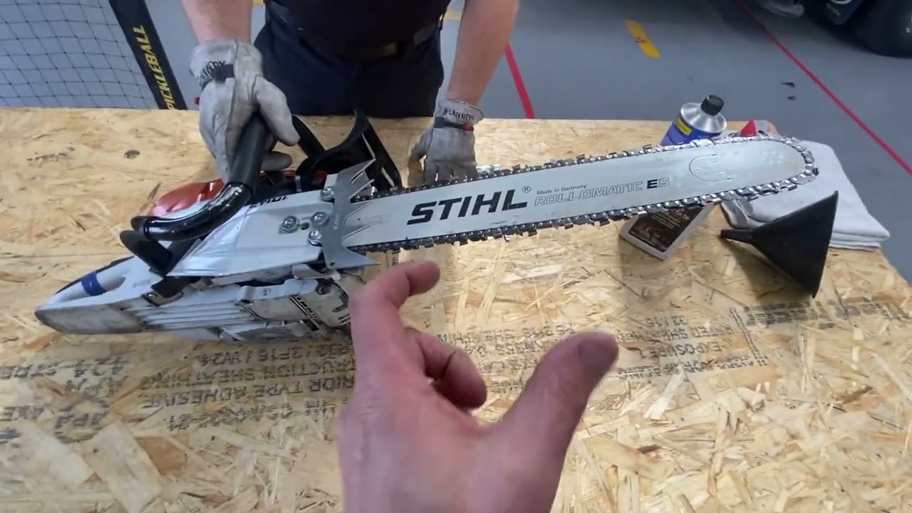Care & Maintenance of Stihl MS 462C Chain Saw