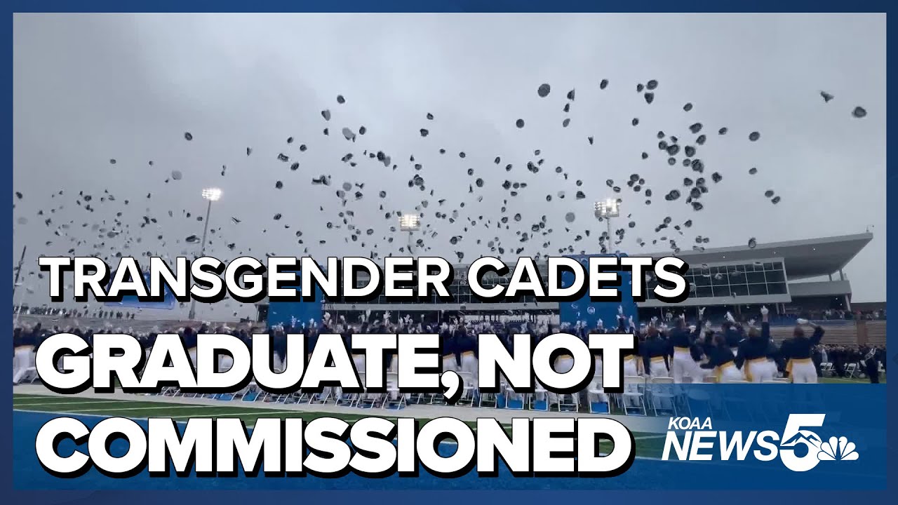 Transgender Air Force Academy cadets graduate, not commissioned amid Trump's ban