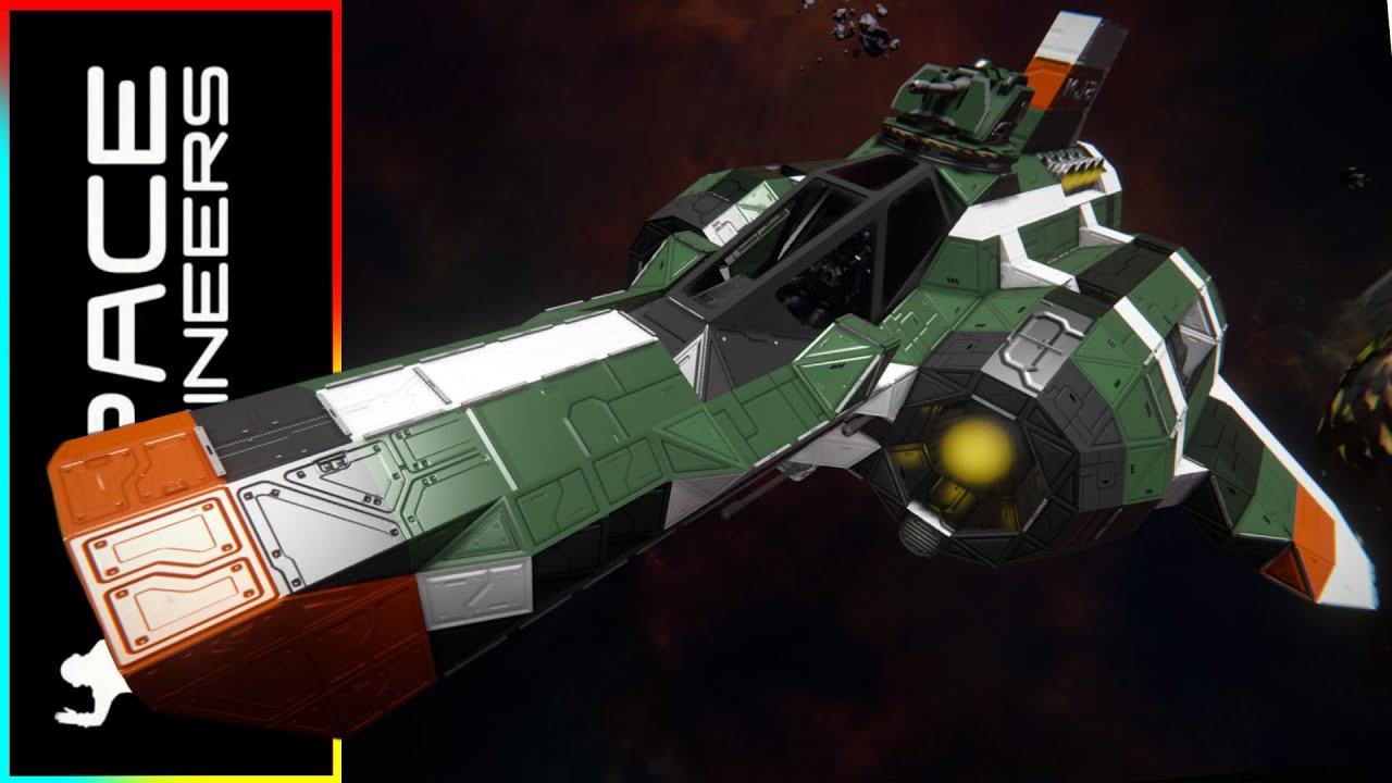 The Harpy Hydrogen Light Multi-role Combat Fighter! - Space Engineers