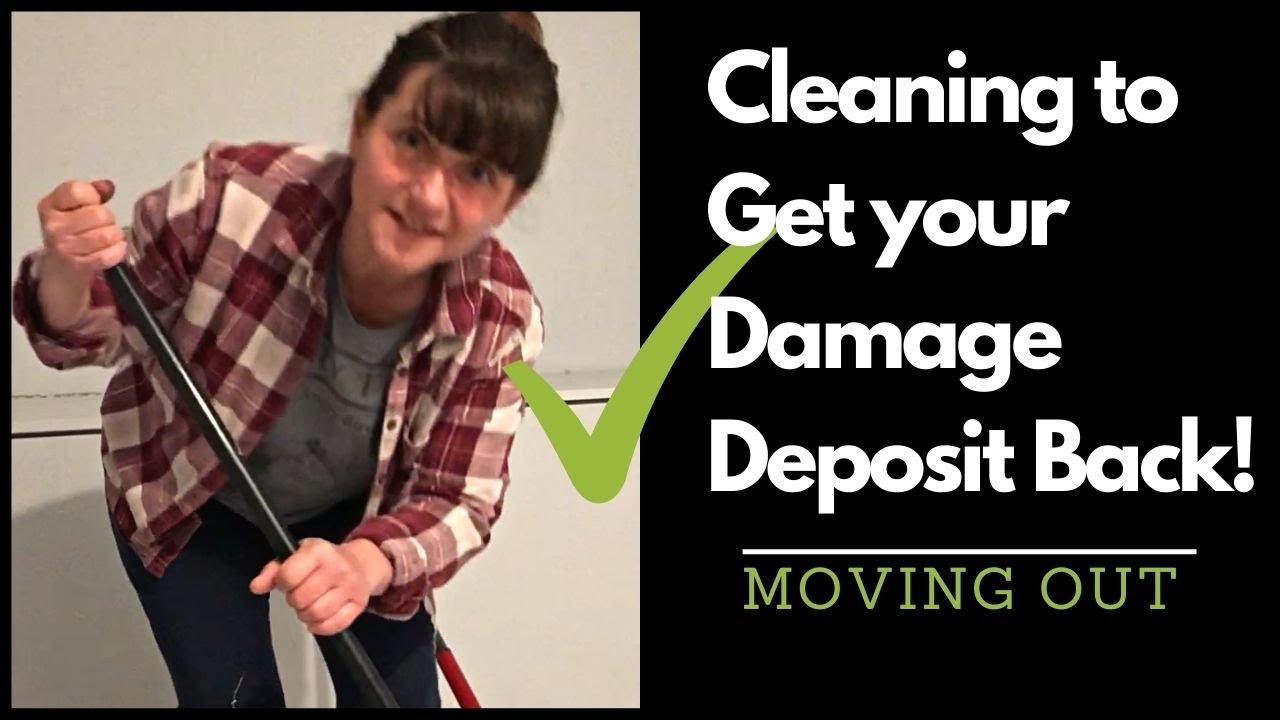 Move Out Cleaning Like a Pro! | Get your Damage Deposit Back!